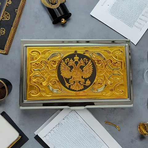 Визитница «Герб РФ» №8