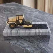 Статуэтка «Каток» из бронзы, 9 деталей — фотография 1