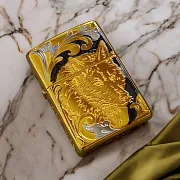Сувенирная зажигалка Zippo "Вожак и стая" — фотография 1