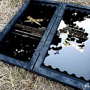 Нарды под стеклом «Брат» — фотография 2