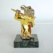 Статуэтка из бронзы «Крыса-фокусник» — фотография 2