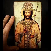 Икона "Христос - Великий Архиерей " — фотография 1