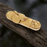 Деревянная флешка «Глухарь» — фотография 1