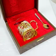 Подстаканник для чая «Охота на уток» — фотография 5