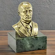 Бронзовый бюст «Путин В.В.» — фотография 1