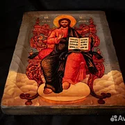 Икона "Христос Вседежитель на Престоле" — фотография 4